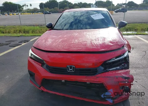 2024 Honda Civic Sport z USA, uszkodzony, nr VIN 2HGFE2F54RH570801